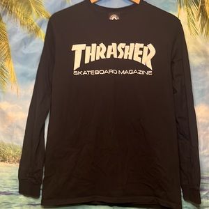 Thrasher magazine long sleeve T-shirt
